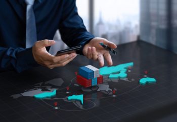 businessman-show-export-container-digital-world-map-screen_35761-336